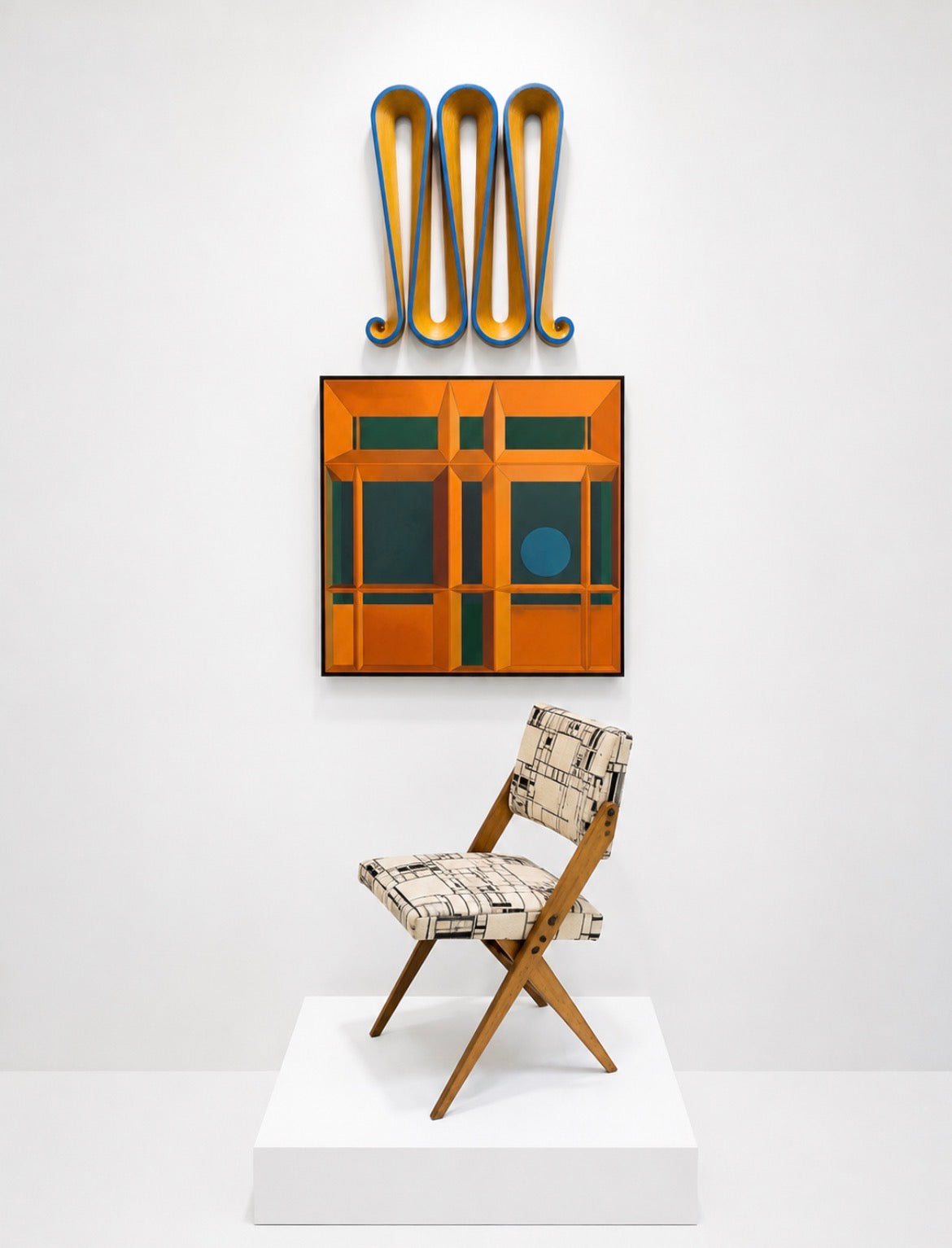 Pair of “Scissors” Chairs